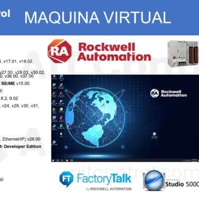 Maquina virtual Rockwell Automation – 100% Activada y optimizada