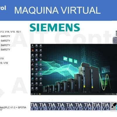 Maquina virtual Siemens – 100% Activada y optimizada