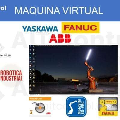 Maquina virtual Robotica – 100% Activada y optimizada